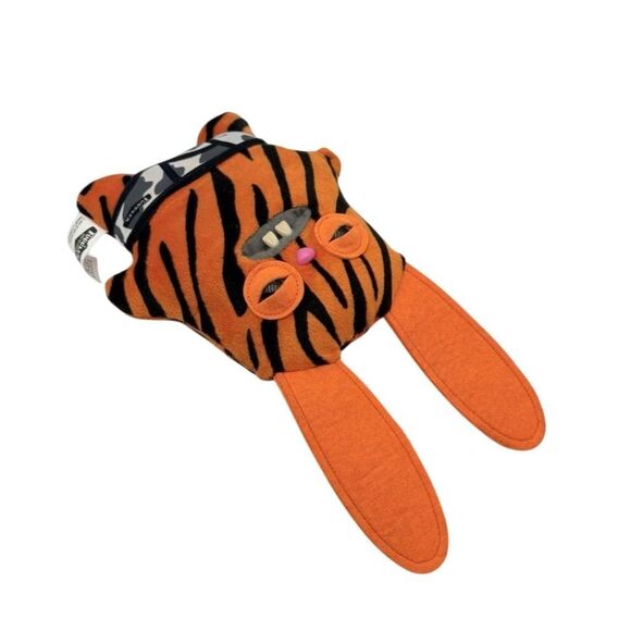 Fuggler Funny Ugly Monster Plush Tiger Orange Rabid Rabbit Small - Picture 6 of 7